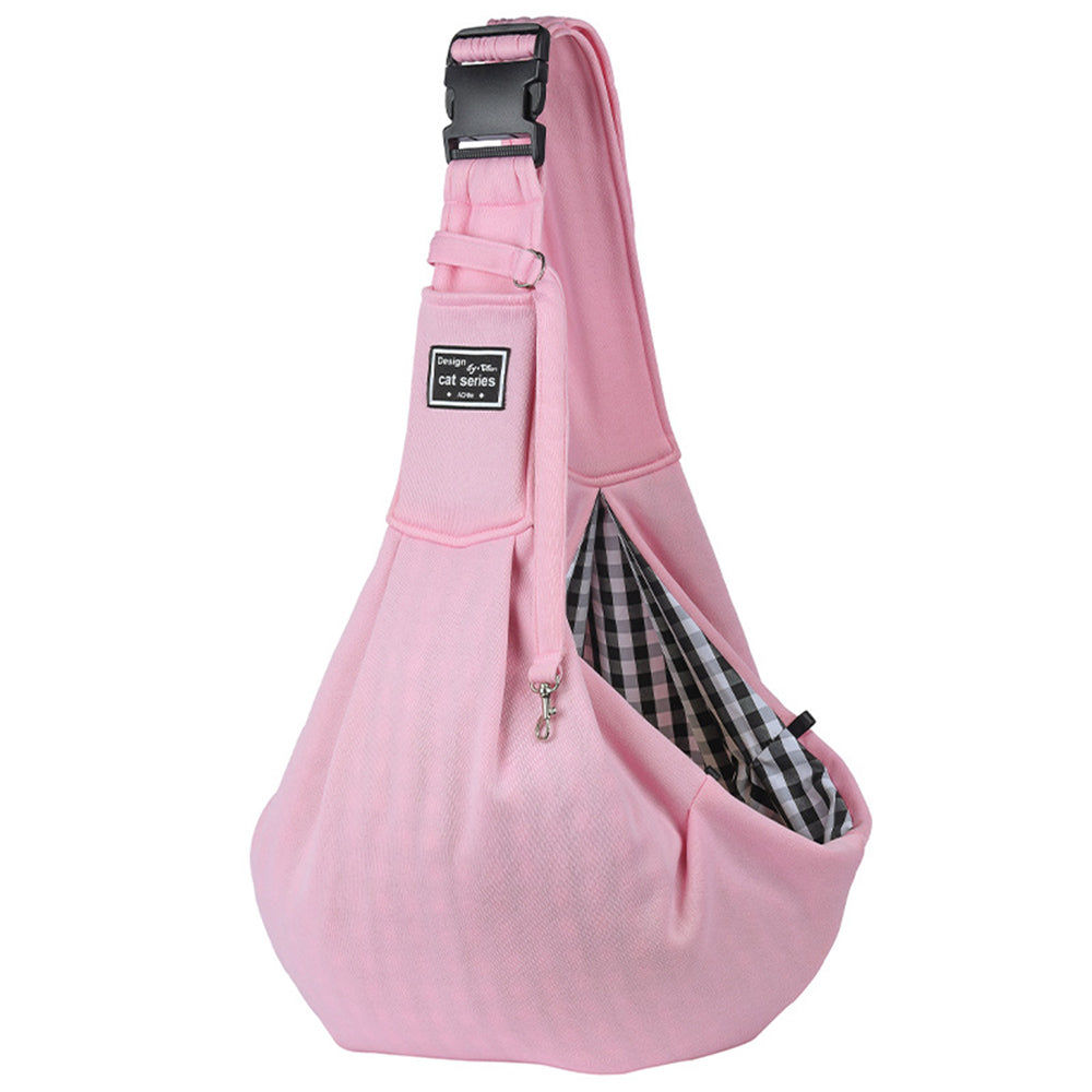 Cotton Pet Carrier Shoulder Crossbody Travel Handbag Bag