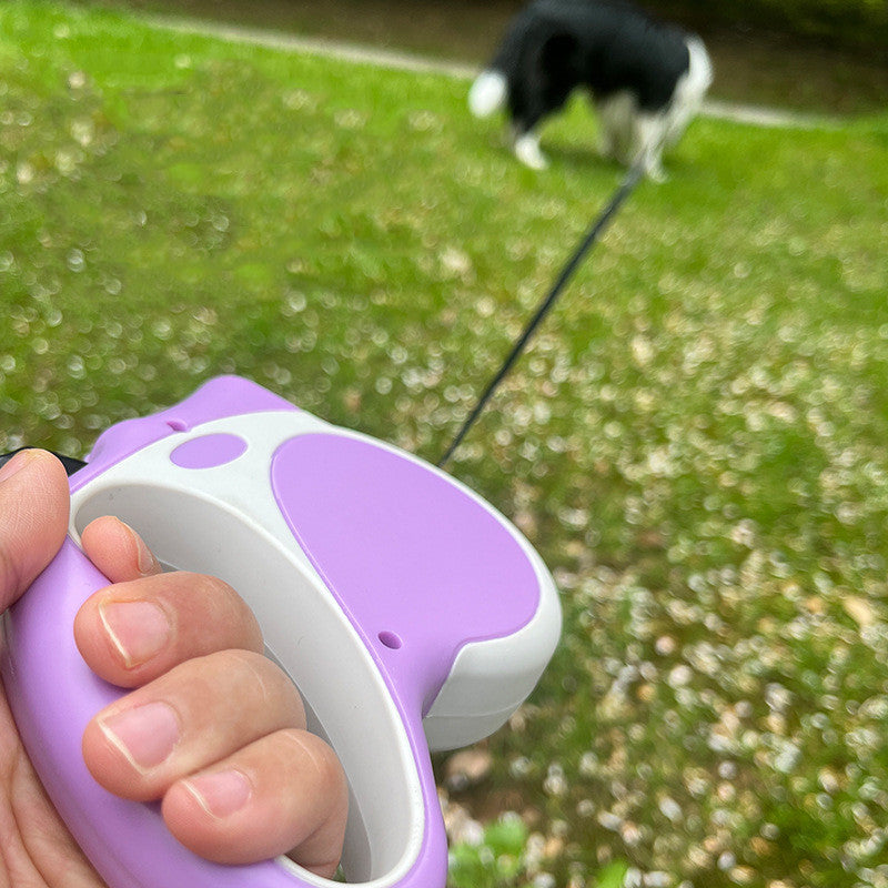 Pet Lighted Retractable Rope Walking Leash Gear