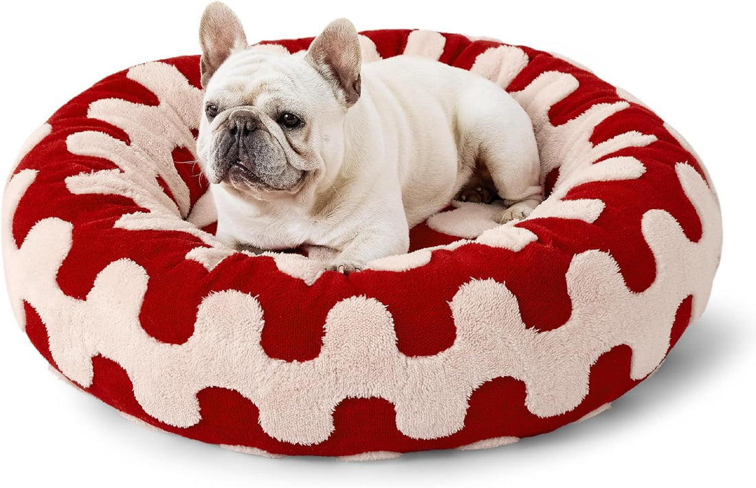 Round All Season Warm Pet Bed Sleeping Nest
