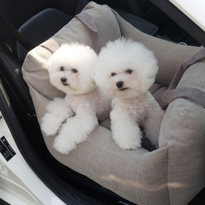 Waterproof Pet Car Seat Carrier Mesh Travel Bed Basket