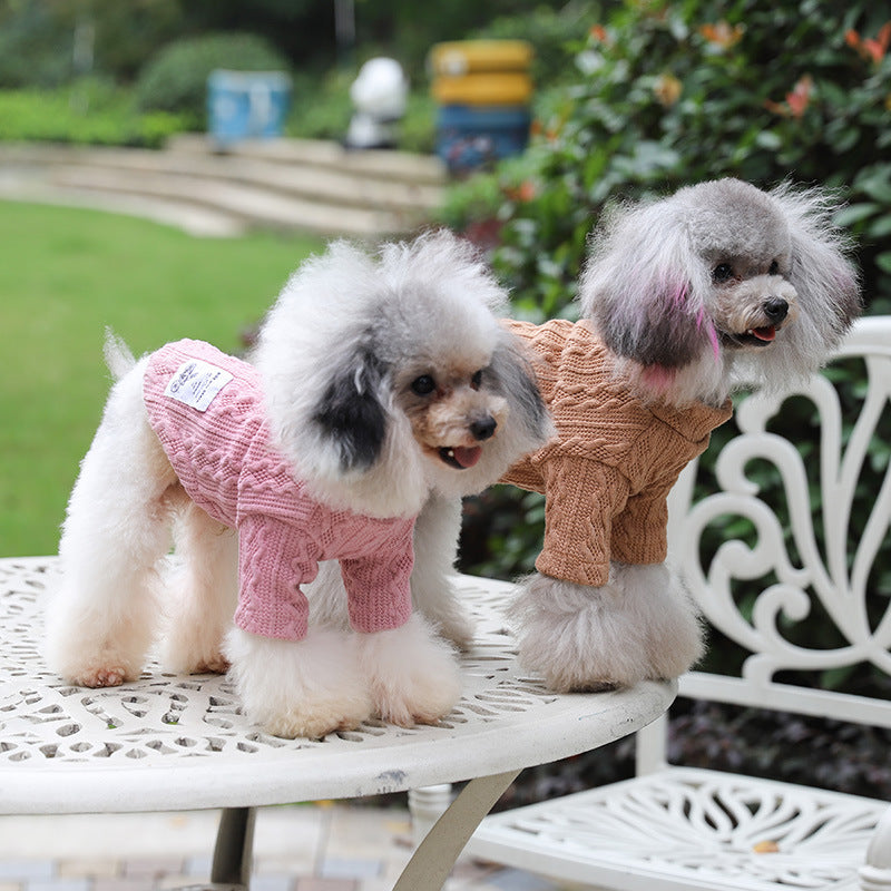 Pet Warm Sweater Casual Clothing Layer