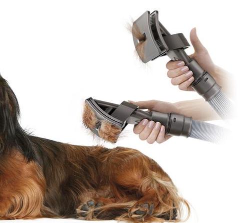 Pet Grooming Vacuum Brush Attachment Cleaning Tool