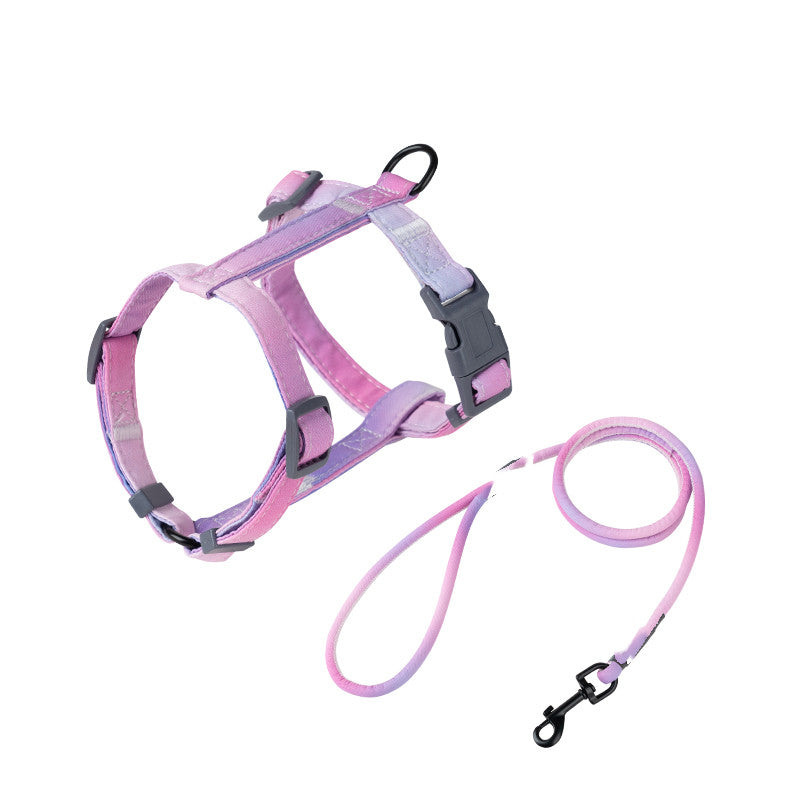Pet Fashion Anti Escape Walking Leash Harness Gear