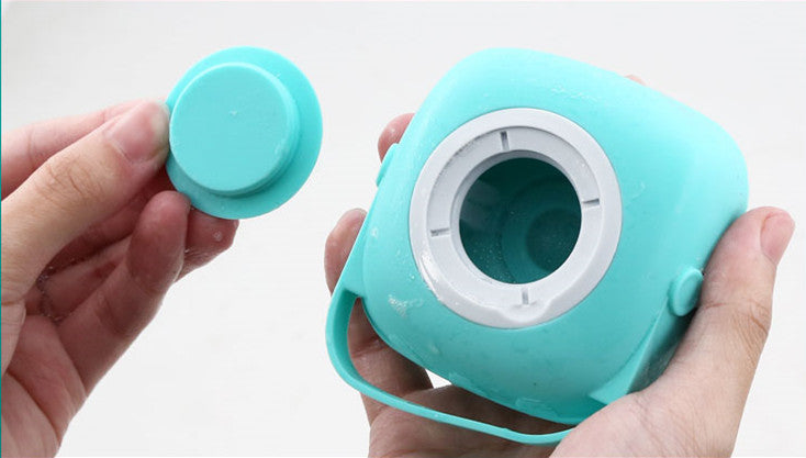 Pet Silicone Bath Massage Brush Cleaning Tool