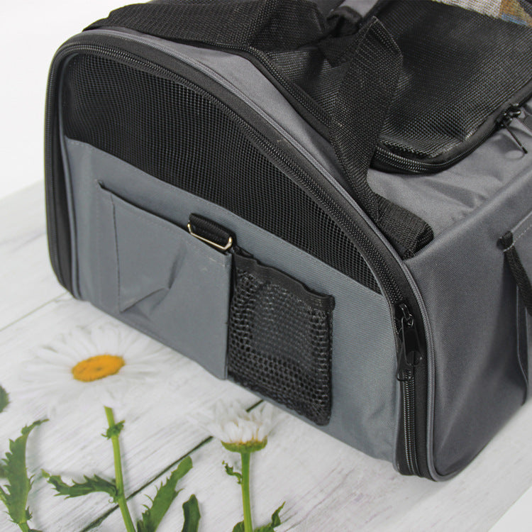 Foldable Pet Car Seat Hammock Carrier Travel Bag