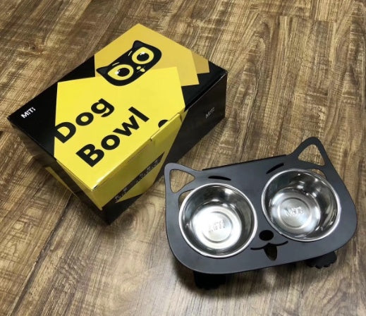 Anti Spill Pet Feeding And Water Bowl Stable Design