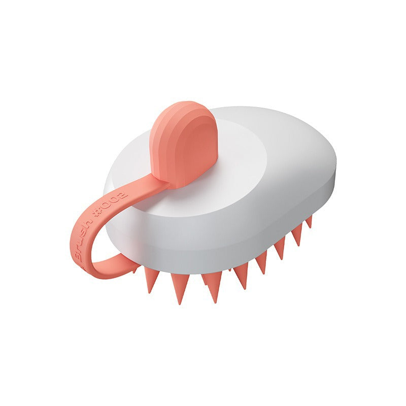 Pet Soft Gel Shampoo Bath Massage Brush Cleaning Tool