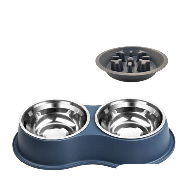 Removable Pet Slow Feeding Bowl Anti Choking Design