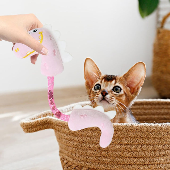 Catnip Rope Interactive Chew And Kicker Pet Toy