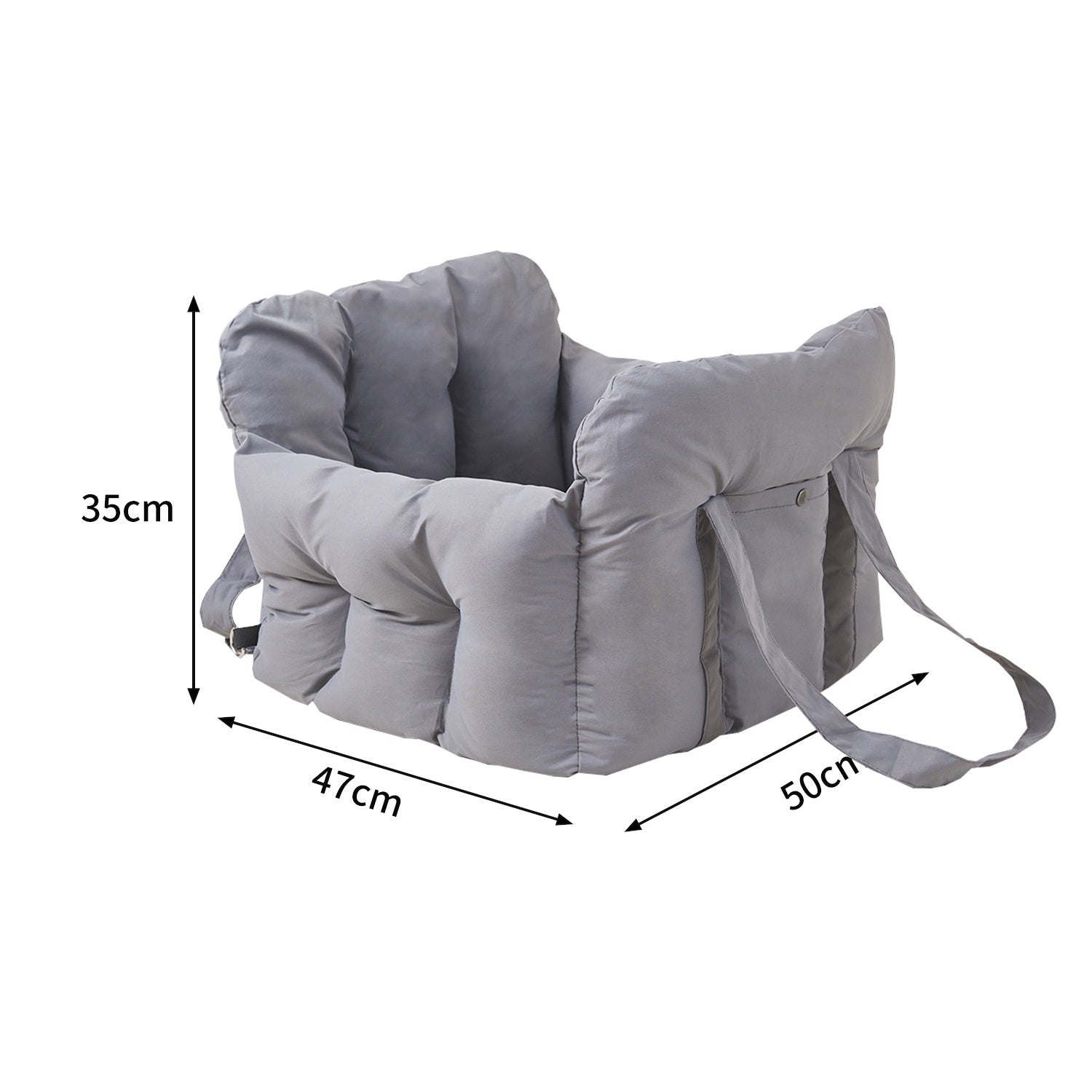Portable Car Front Passenger Seat Pet Safety Carrier Backpack