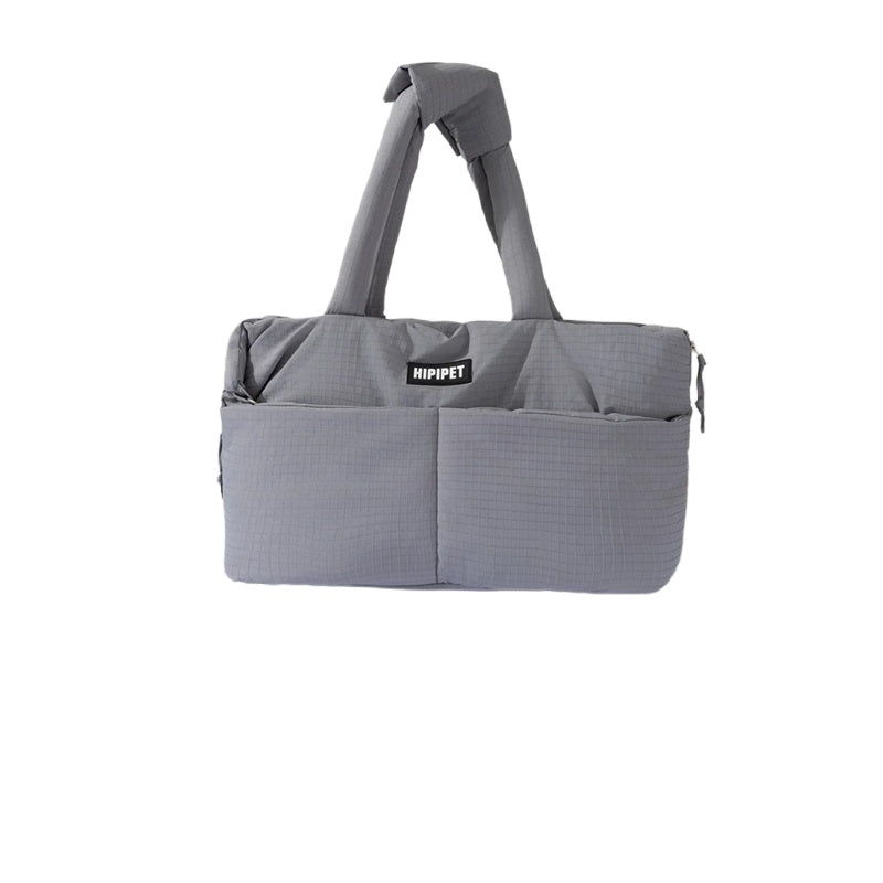 Portable Pet Car Seat With Adjustable Safety Leash Carrier