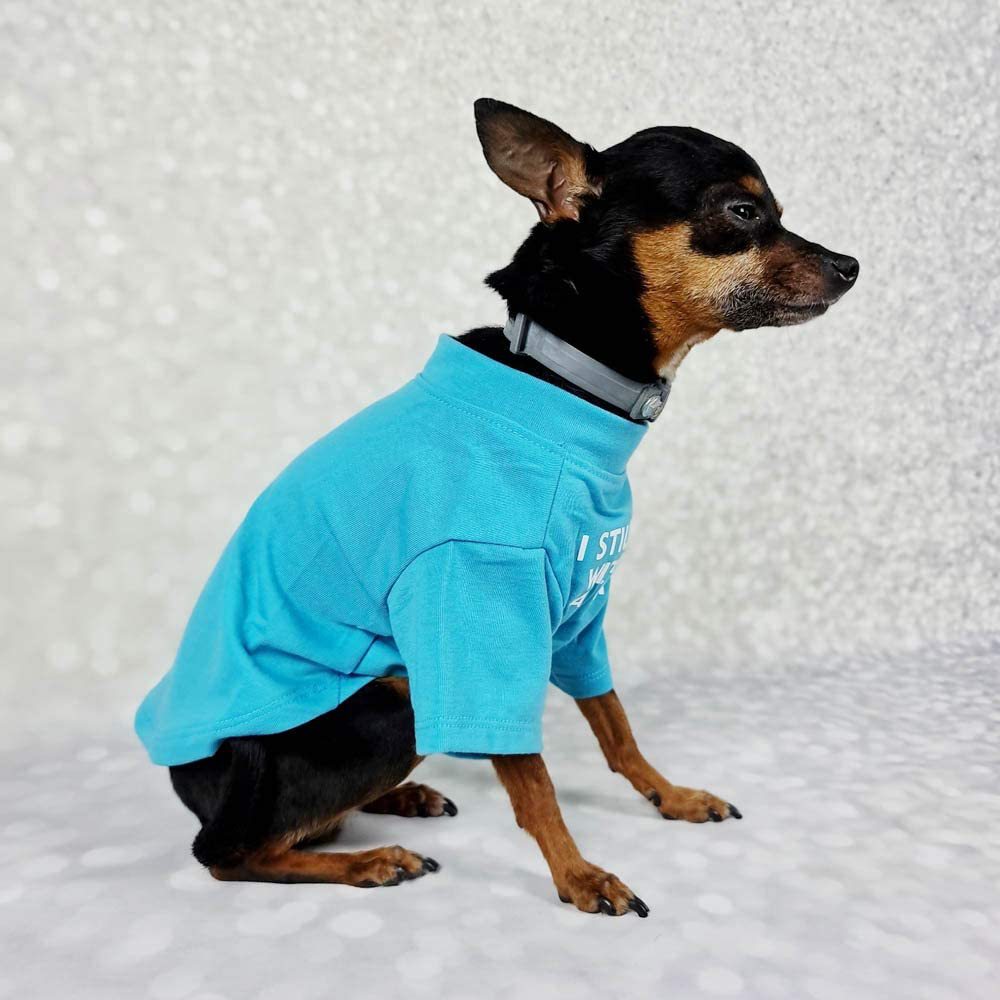 Pet Letter Print T Shirt Casual Clothing Top