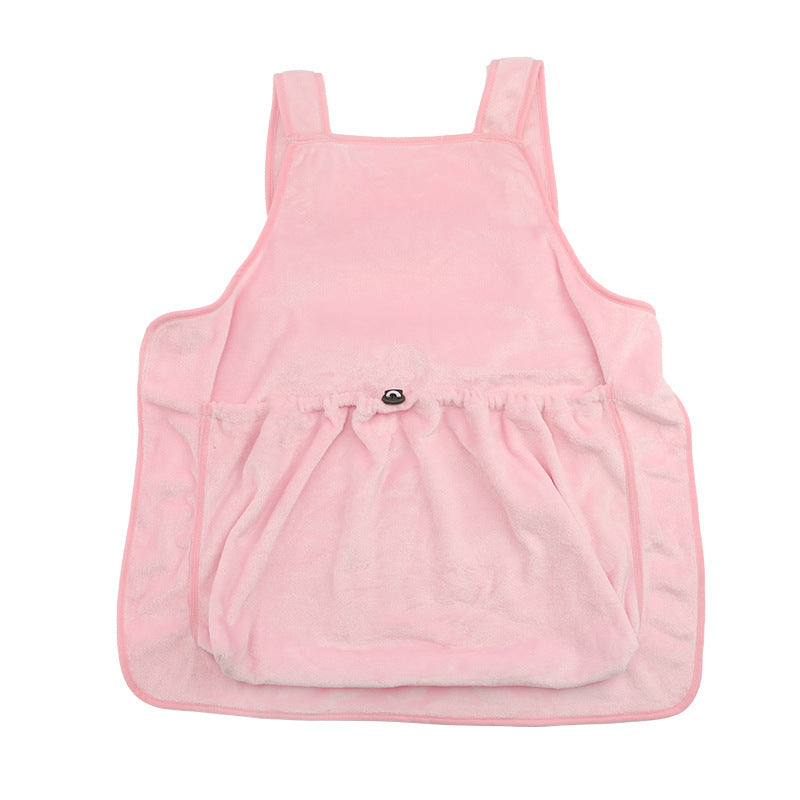 Outdoor Pet Carrier Chest Bag Plush Sleeping Pocket Travel