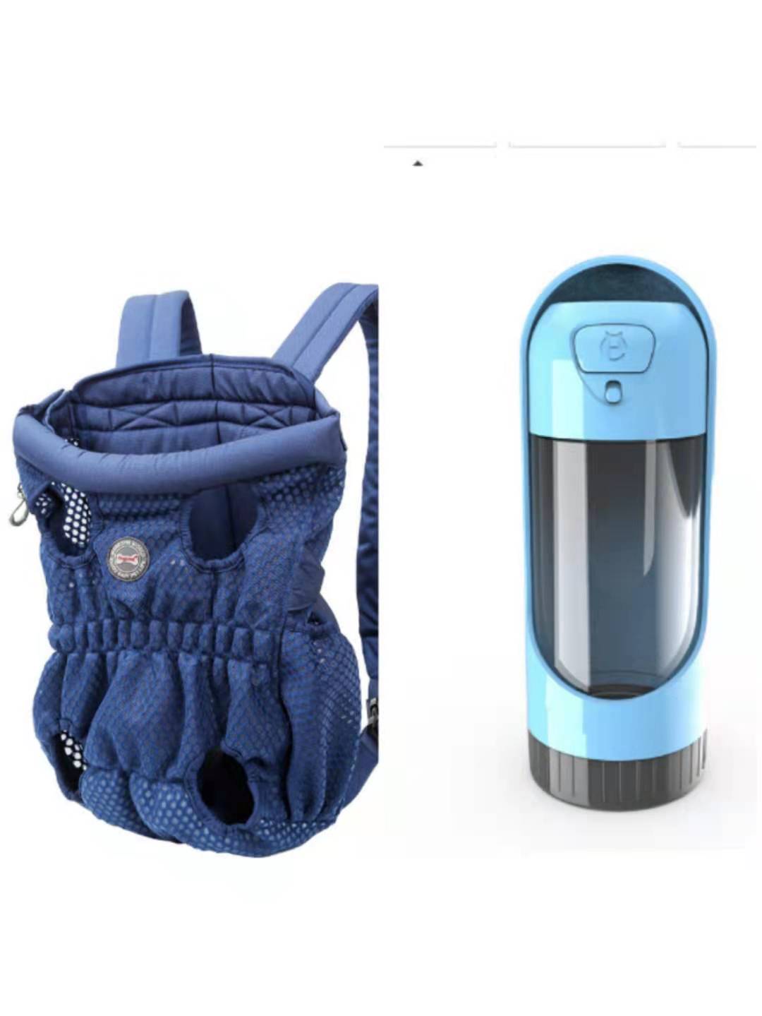 Breathable Mesh Pet Backpack Carrier Shoulder Travel Bag