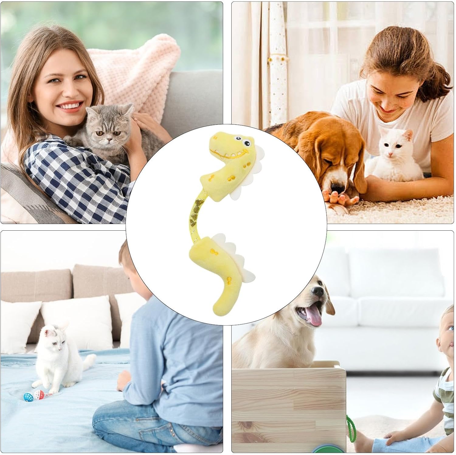 Catnip Rope Interactive Chew And Kicker Pet Toy