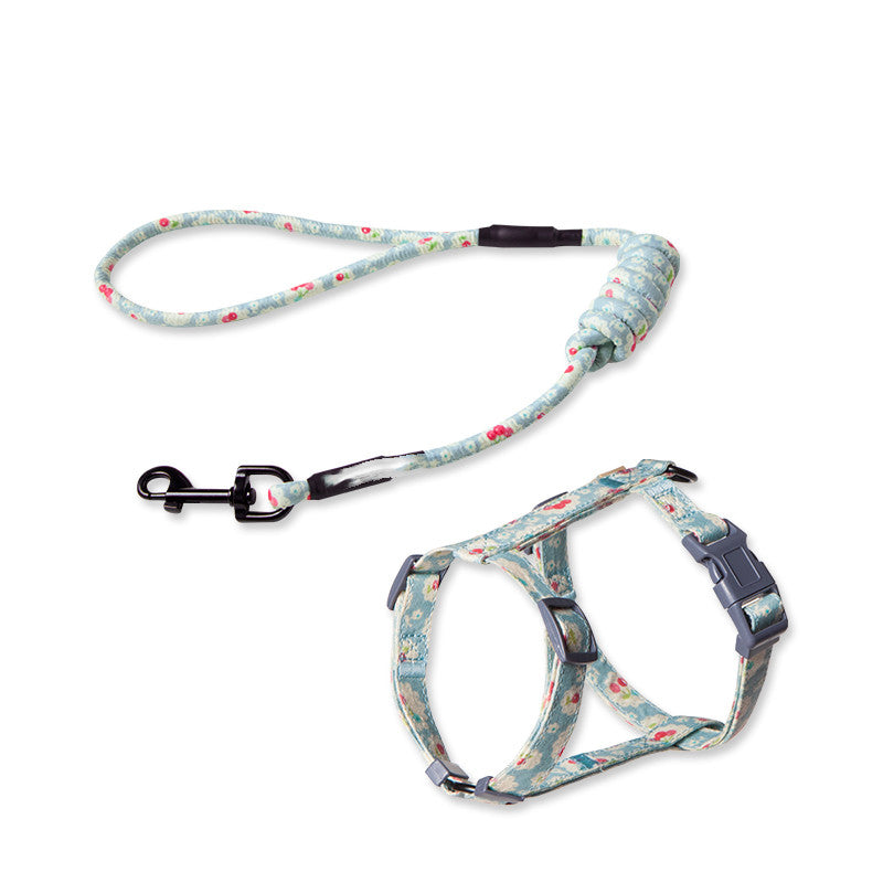 Pet Fashion Anti Escape Walking Leash Harness Gear