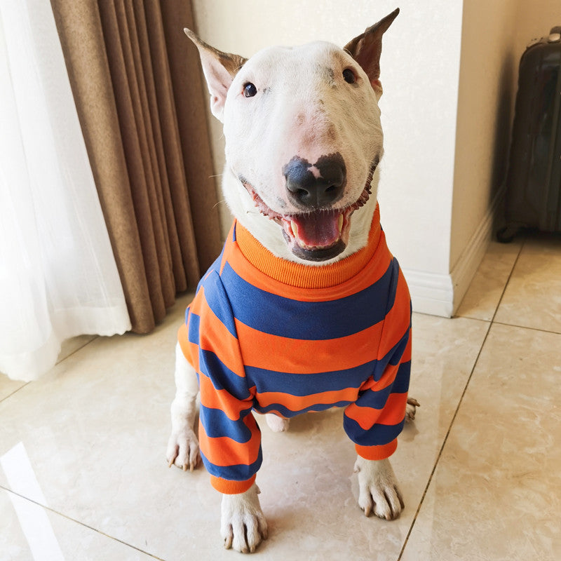 Pet Cute Striped Fashion T Shirt Clothing Top
