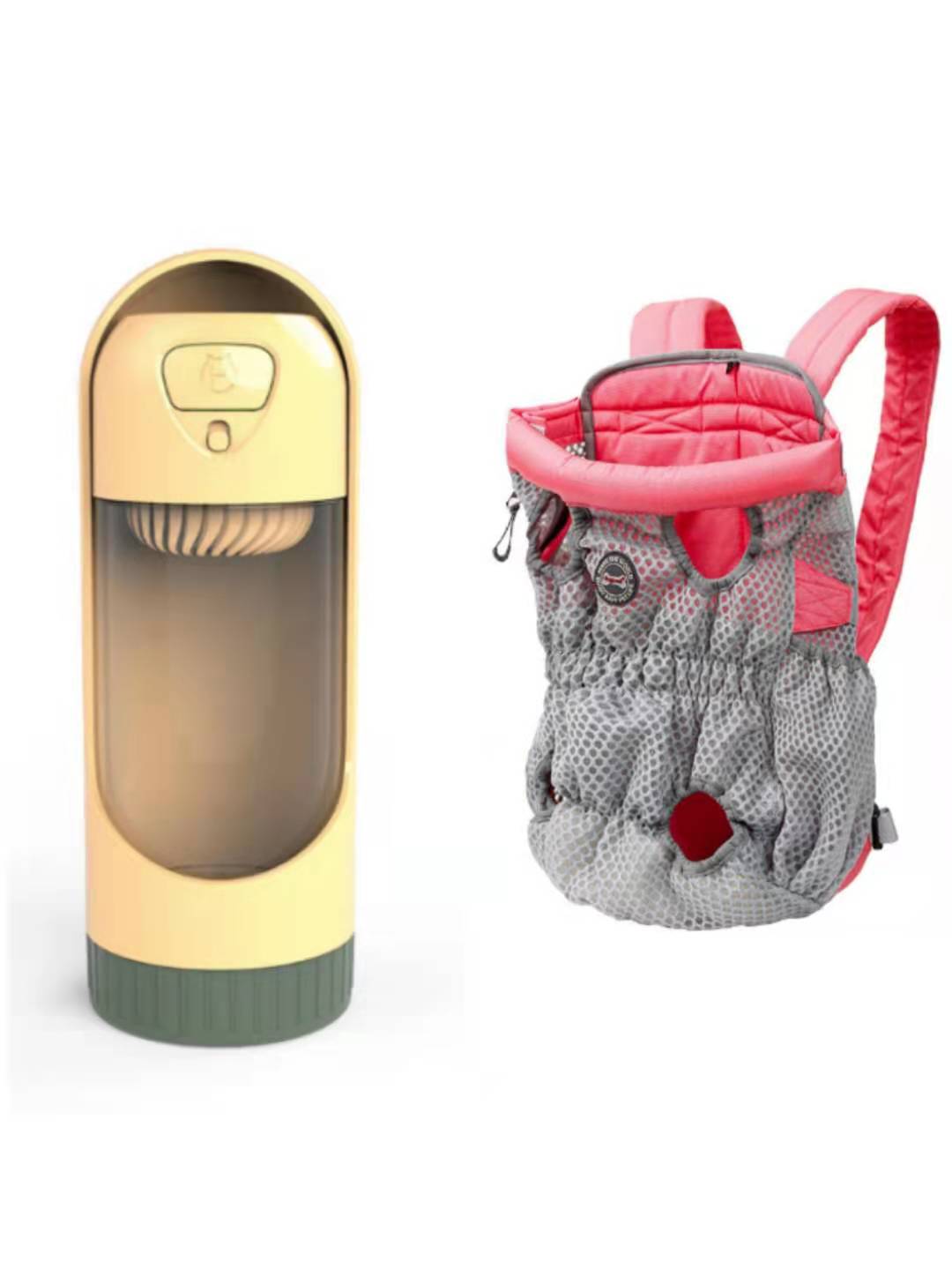 Breathable Mesh Pet Backpack Carrier Shoulder Travel Bag