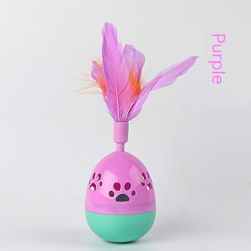 Tumbler Bell Pet Interactive Rolling Toy