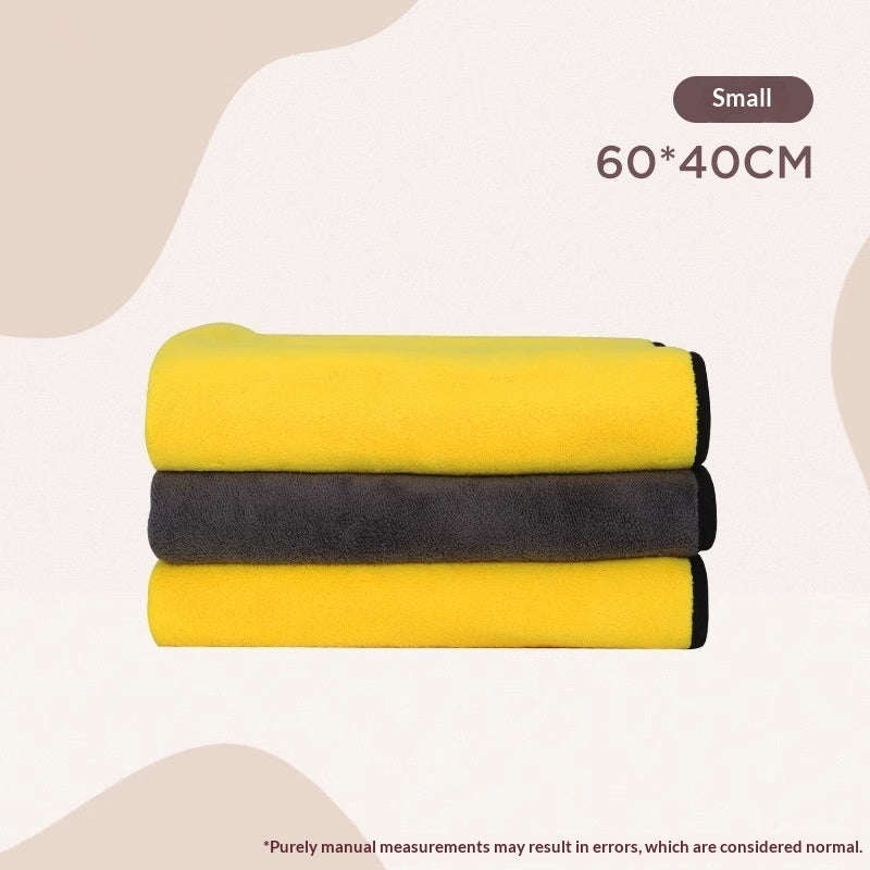 Super Absorbent Quick Dry Pet Bath Towel Microfiber Sheet