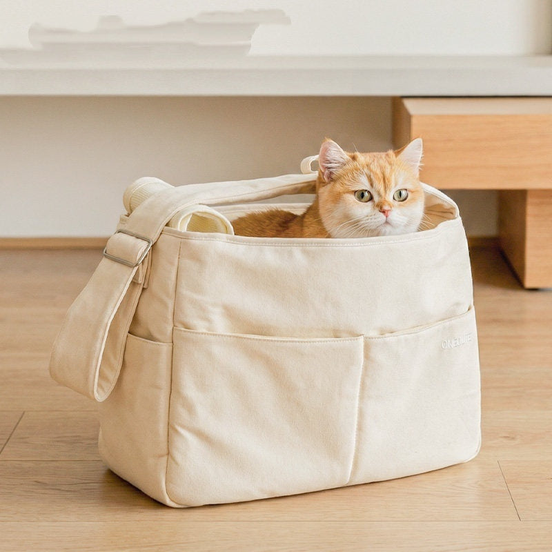 Portable Pet Carrier Bag For Outdoor Travel Use