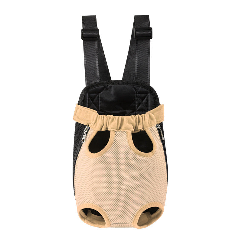 Breathable Adjustable Pet Backpack Front Carrier Travel Bag