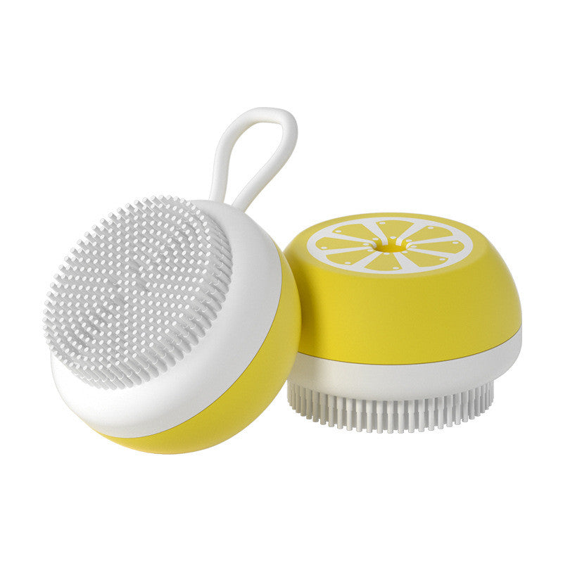 Pet 2 In 1 Spa Massage Silicone Bath Brush Tool