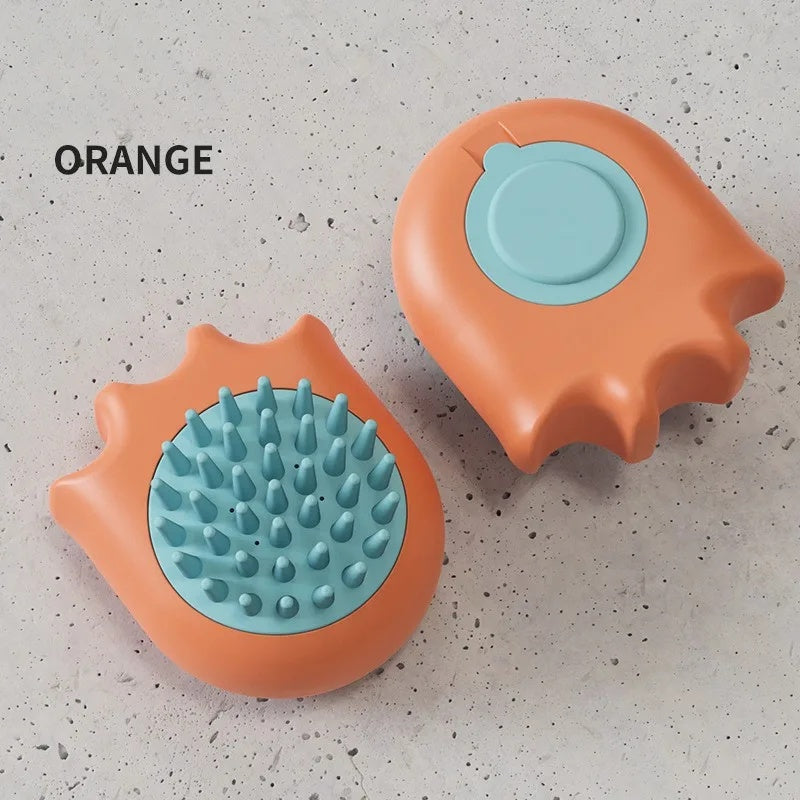 Pet Bath Massage Brush Shampoo Box Cleaning Tool