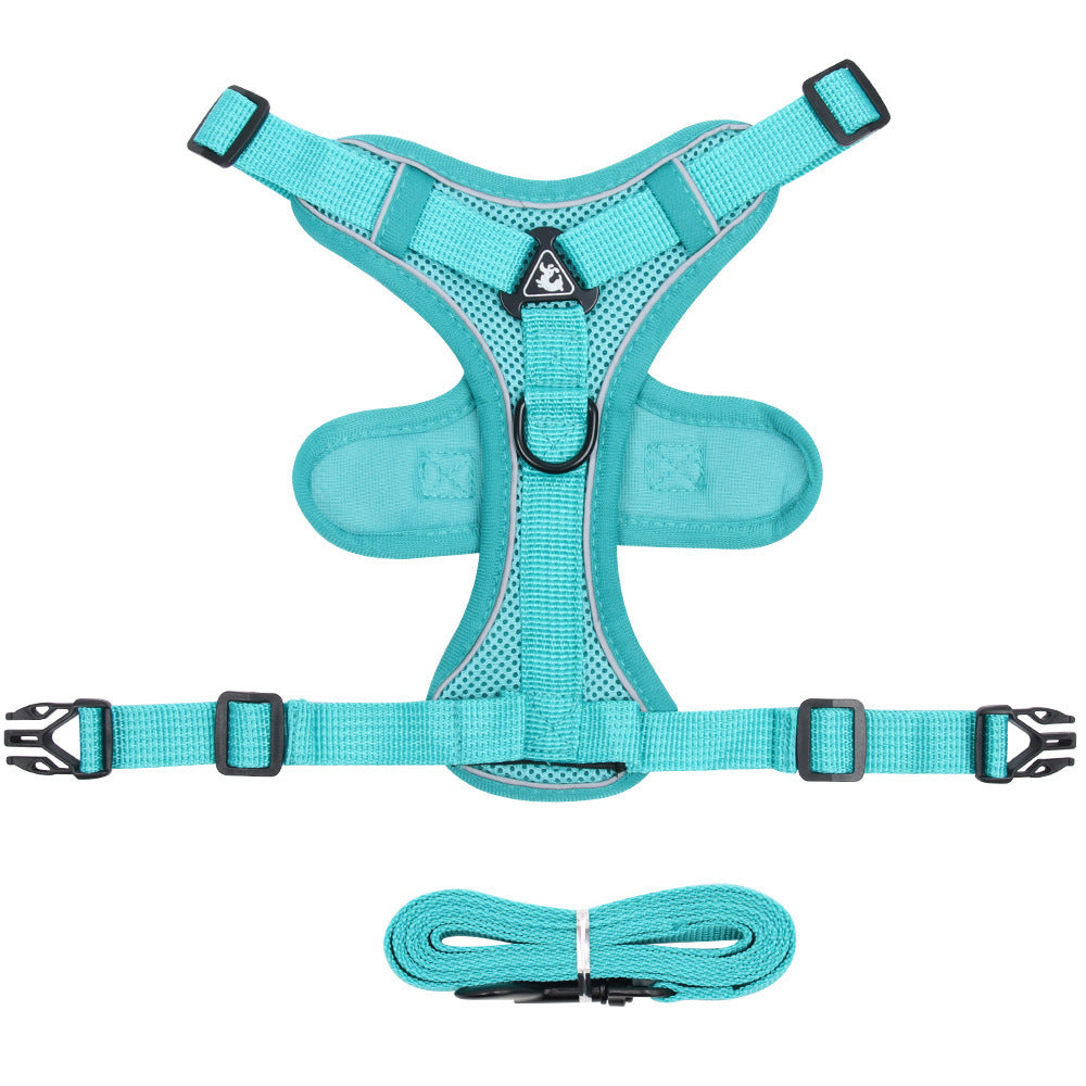 Pet New Vest Chest Strap Harness Walking Leash Gear