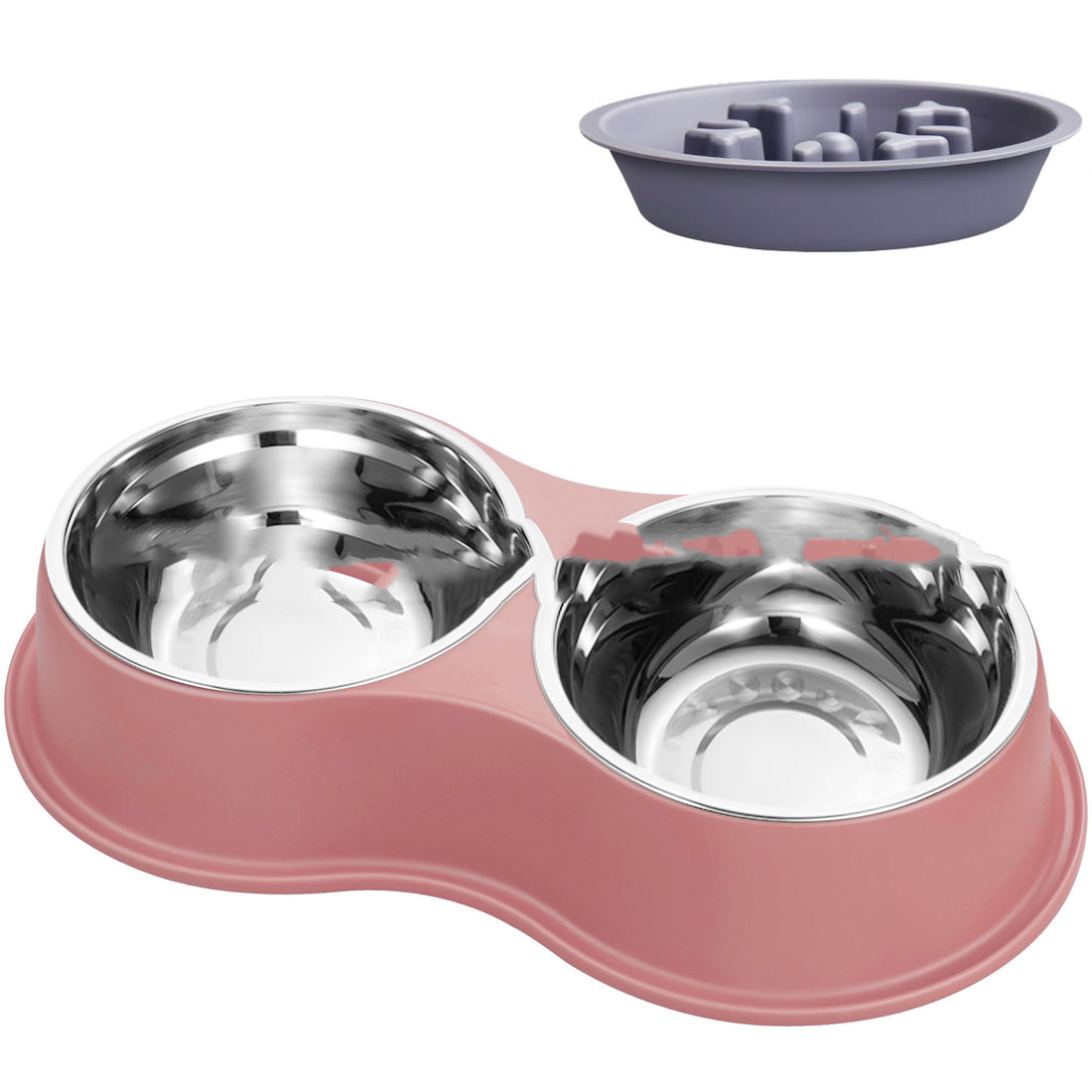 Removable Pet Slow Feeding Bowl Anti Choking Design