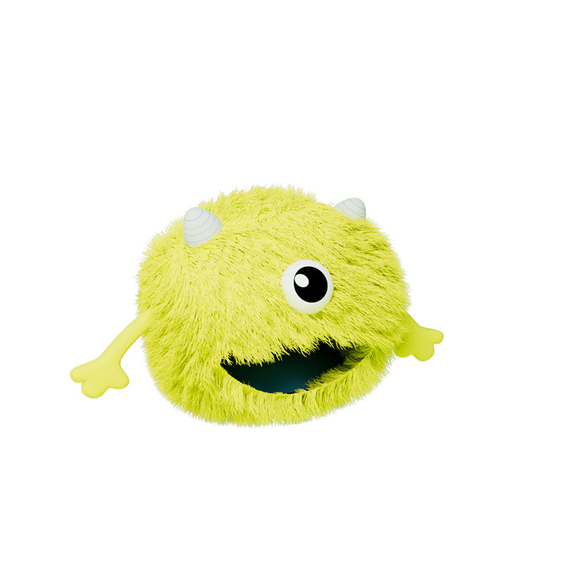 Machine Washable Fluffy Round Pet Bed Non Slip Calming Plush Cuddler Cushion Self Warming Nest