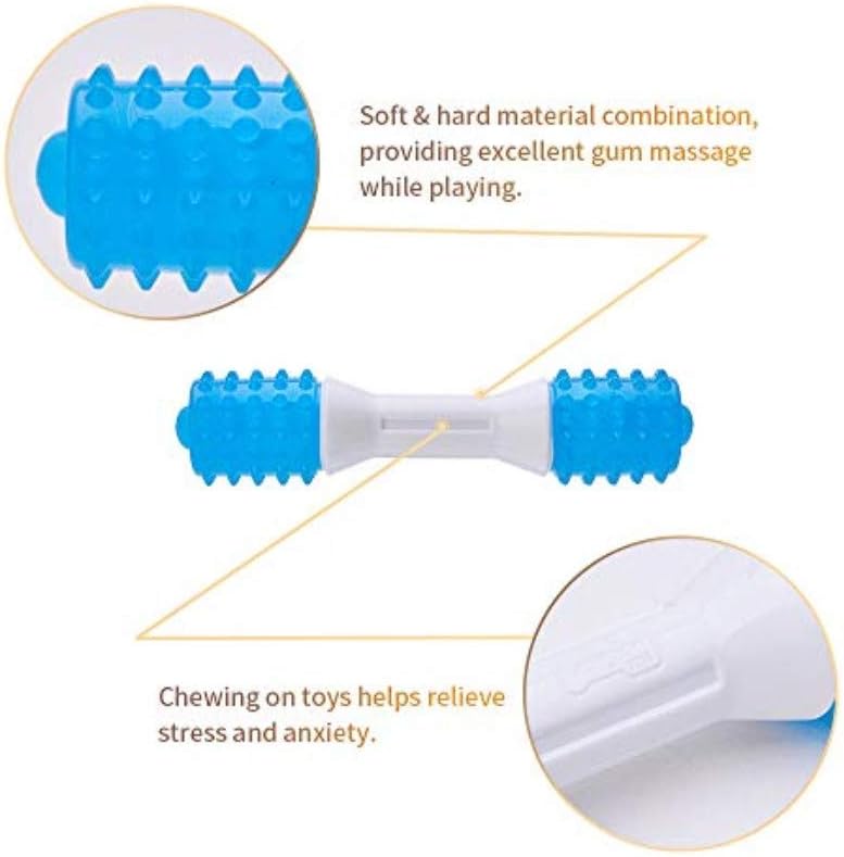 Rubber Teething Chew Pet Toy For Dental Care And Comfort
