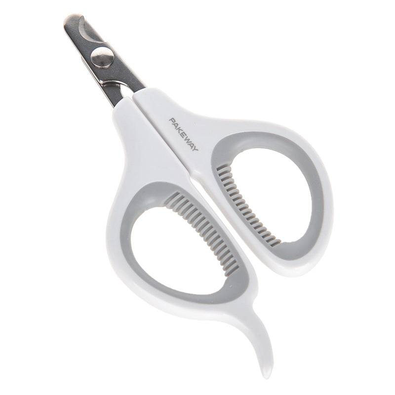 LED Pet Nail Scissors Clippers Safety Grooming Tool