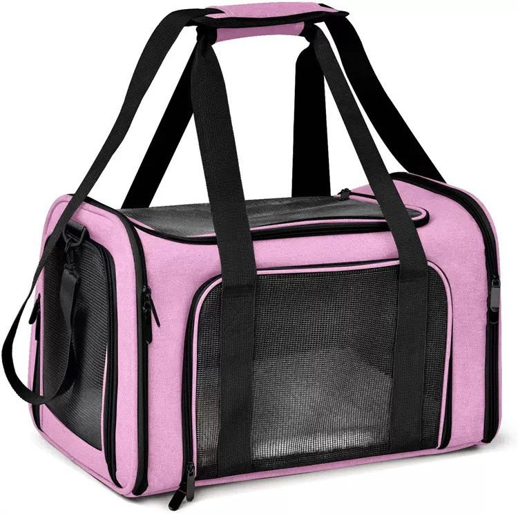 Portable Foldable Handheld Pet Carrier Travel Bag