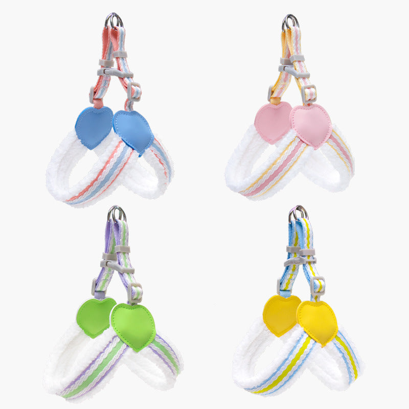 Pet Breathable Chest Vest Walking Leash Summer Gear