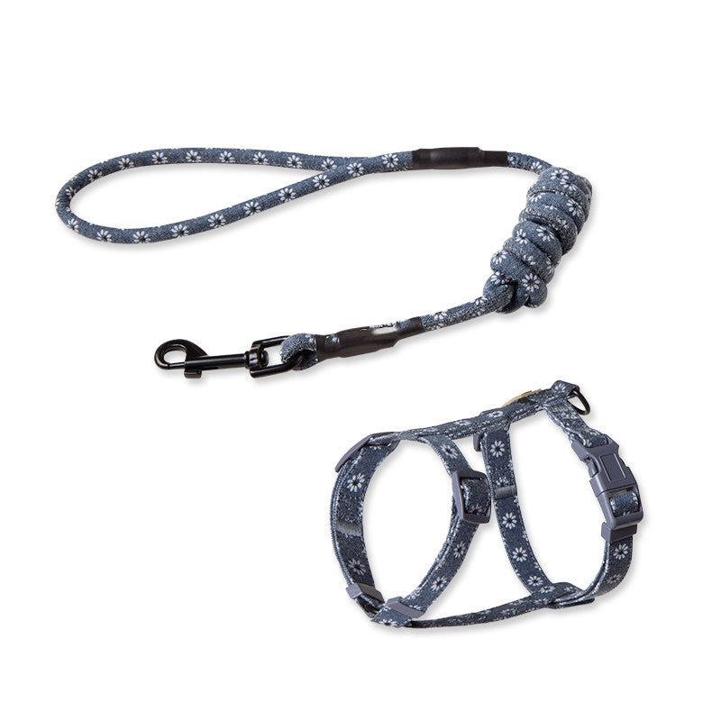 Pet Fashion Anti Escape Walking Leash Harness Gear