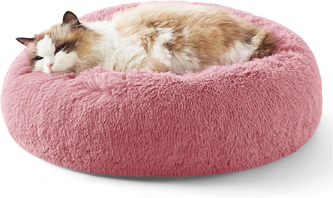 Non Slip Plush Round Pet Bed Indoor Soft Cushion Mat