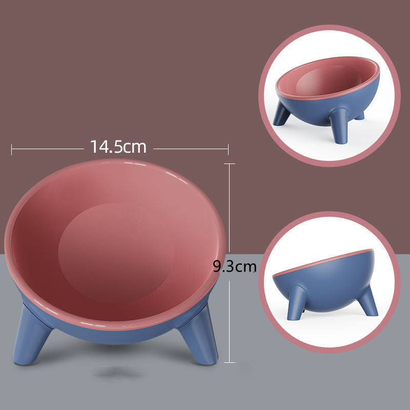 Nordic Style Pet Feeding Bowl With Stand Food And Water Dish