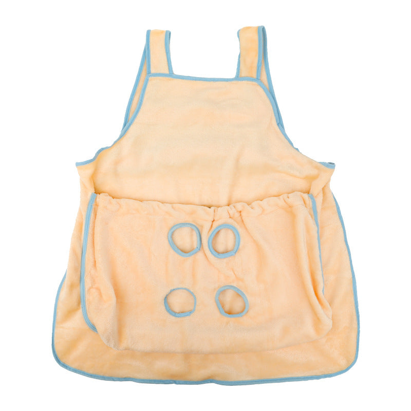 Outdoor Pet Carrier Chest Bag Plush Sleeping Pocket Travel