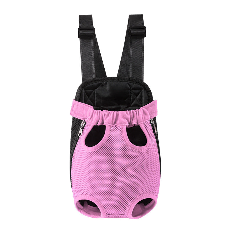 Breathable Adjustable Pet Backpack Front Carrier Travel Bag