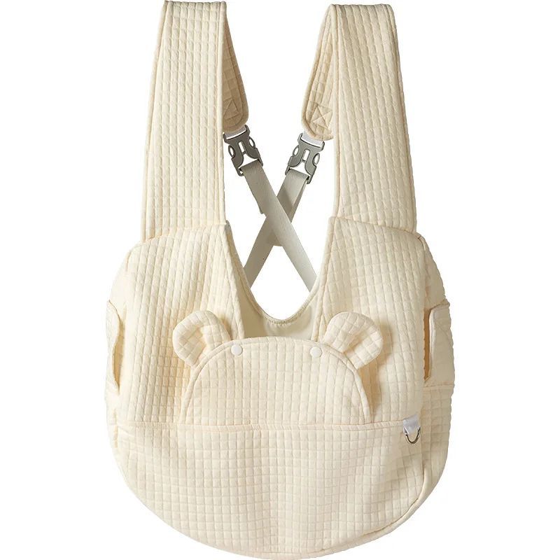 Breathable Cross Design Pet Backpack Travel Carrier Bag