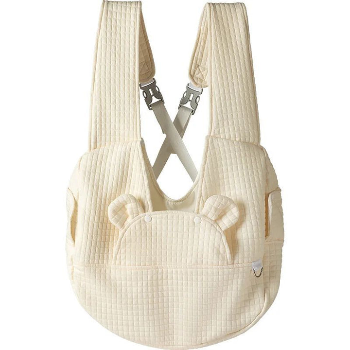 Breathable Cross Design Pet Backpack Travel Carrier Bag
