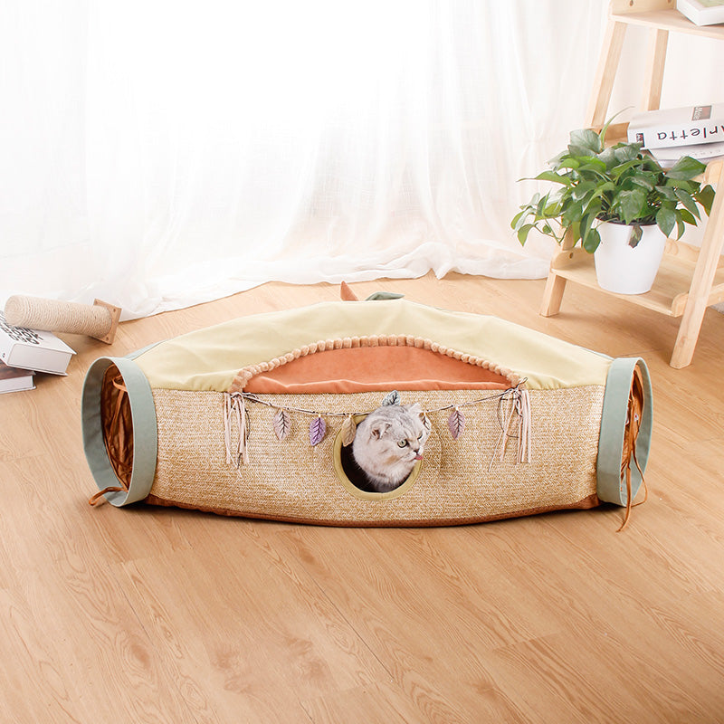 Rolling Pet Litter Ball Drilling Hole Interactive Toy Supplies