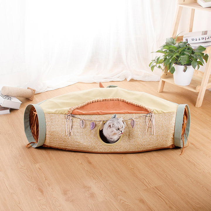 Rolling Pet Litter Ball Drilling Hole Interactive Toy Supplies