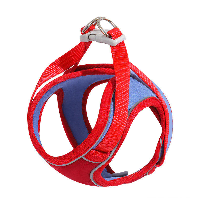 Pet Reflective Anti Escape Harness Walking Leash