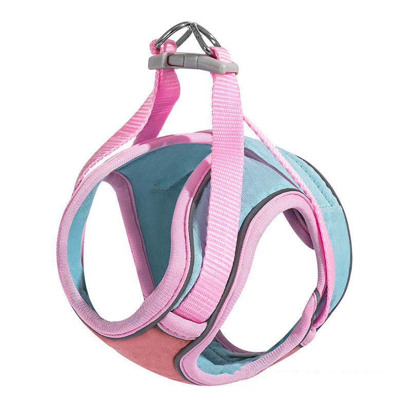 Pet Reflective Anti Escape Harness Walking Leash