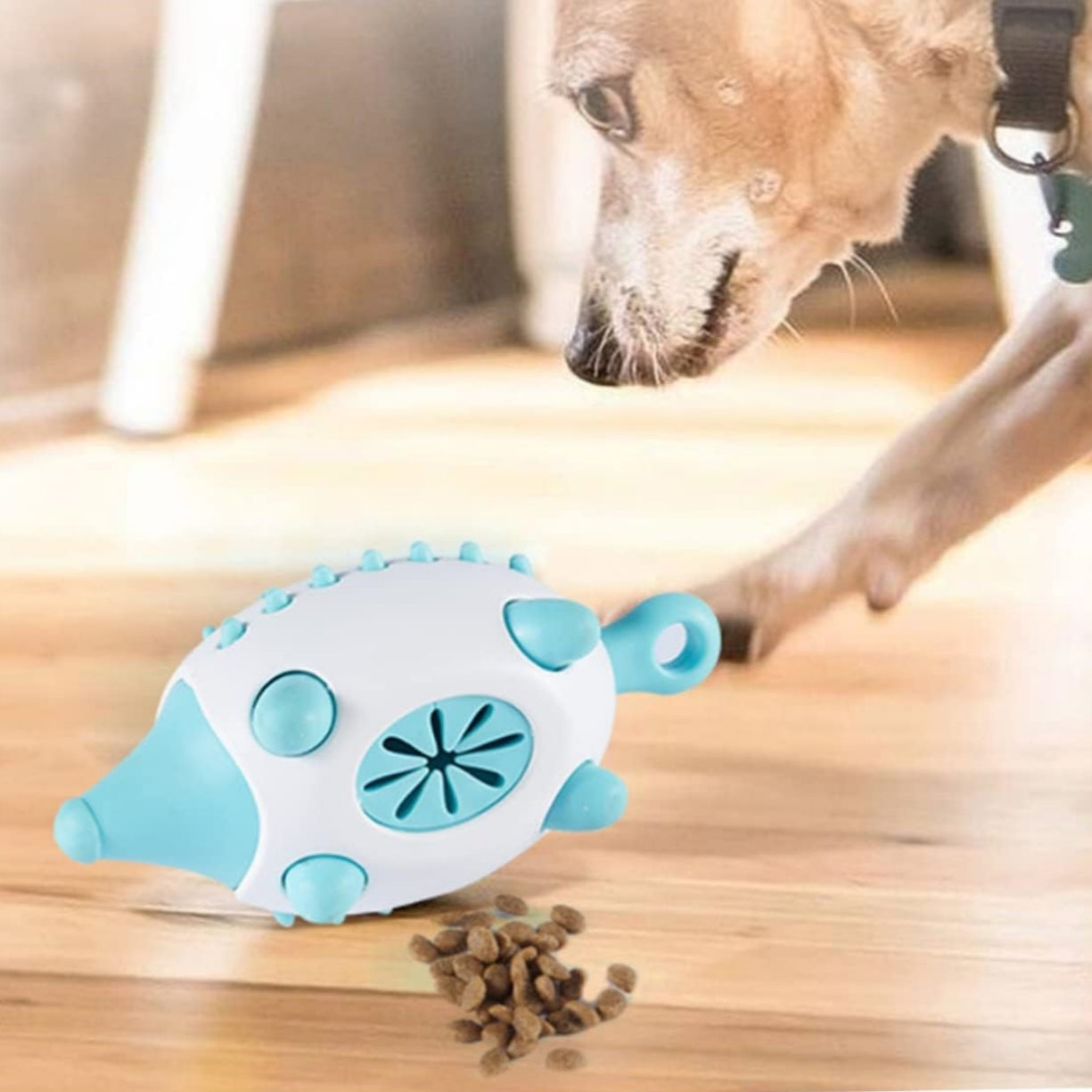 Wear Resistant Treat Dispensing Puzzle Interactive Pet Toy