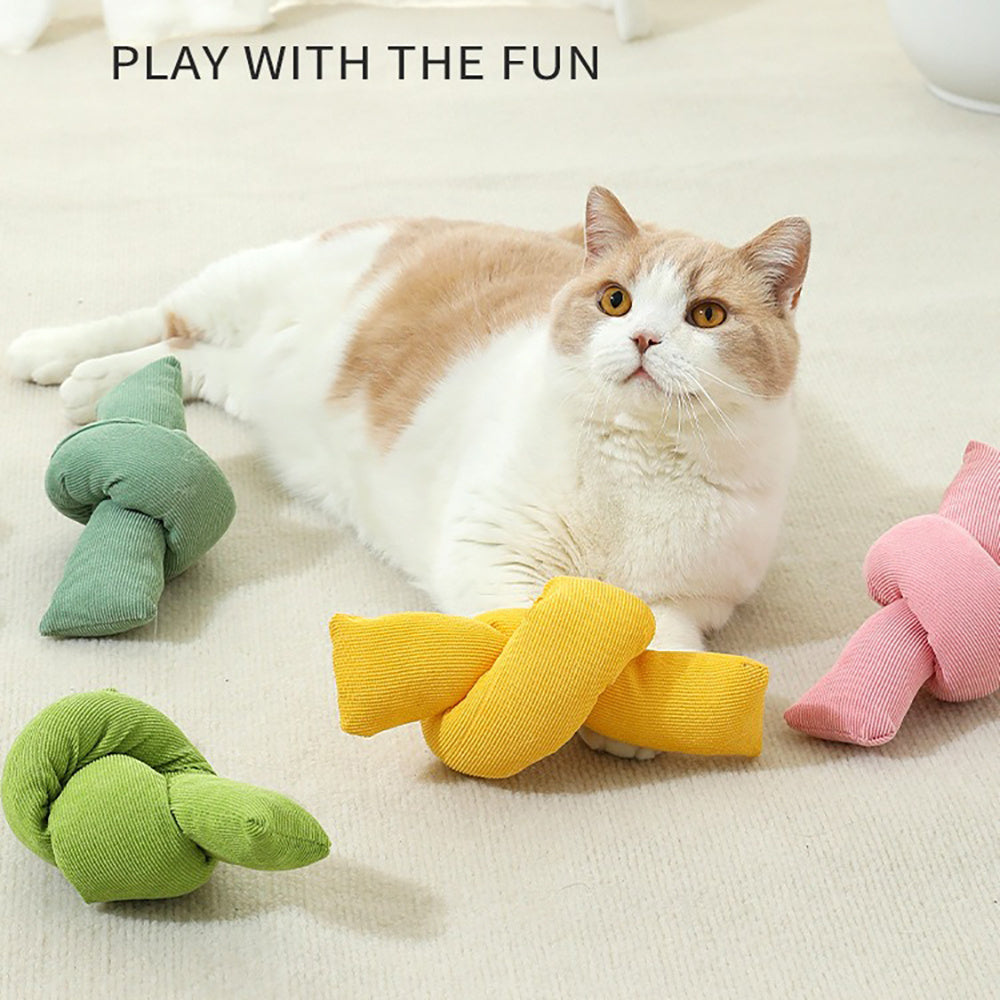 Natural Cotton Rope Knot Tug Interactive Pet Chew Toy