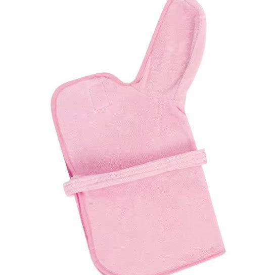Soft Coral Fleece Wearable Pet Bathrobe Absorbent Towel