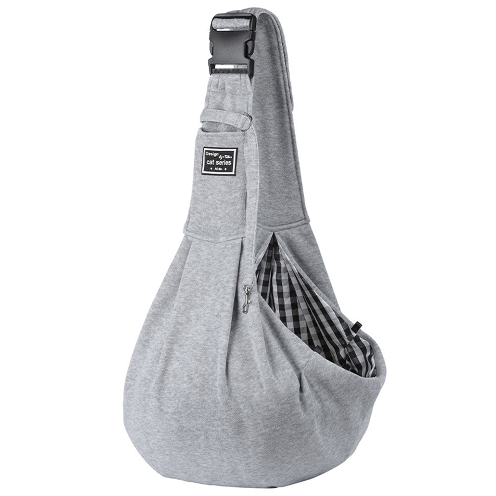 Cotton Pet Carrier Shoulder Crossbody Travel Handbag Bag